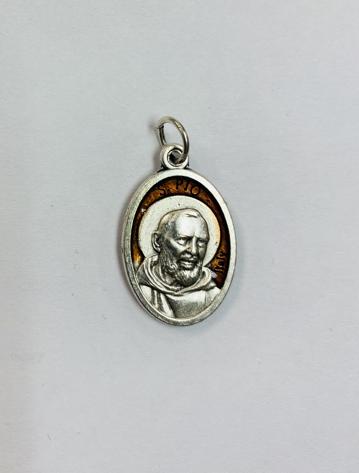 Padre Pio Third Class Relic Medal - National Centre for Padre Pio ...